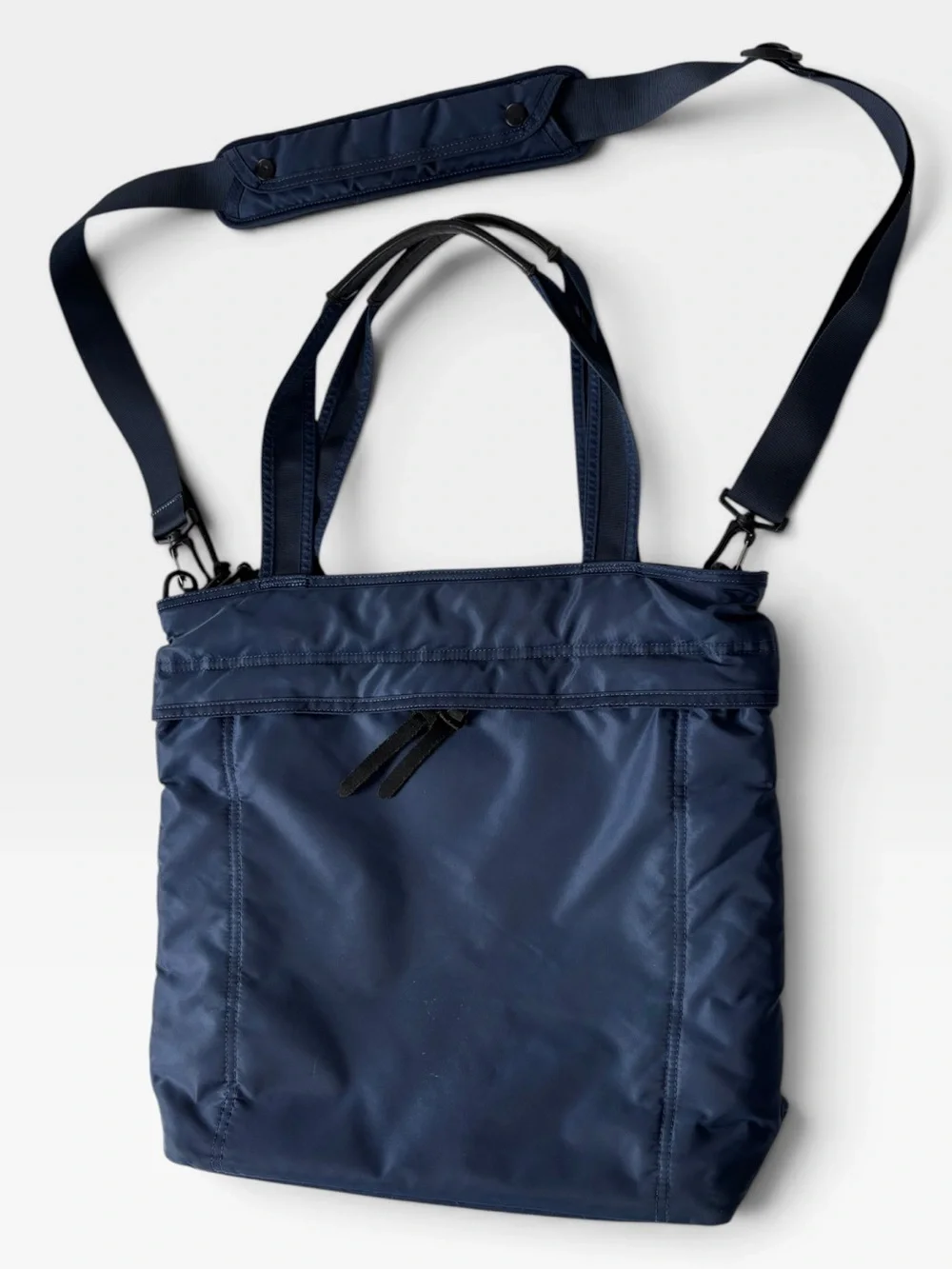 Gregory The Ascend Tote Bag 2-way urban shoulder bag Blue on orange interior